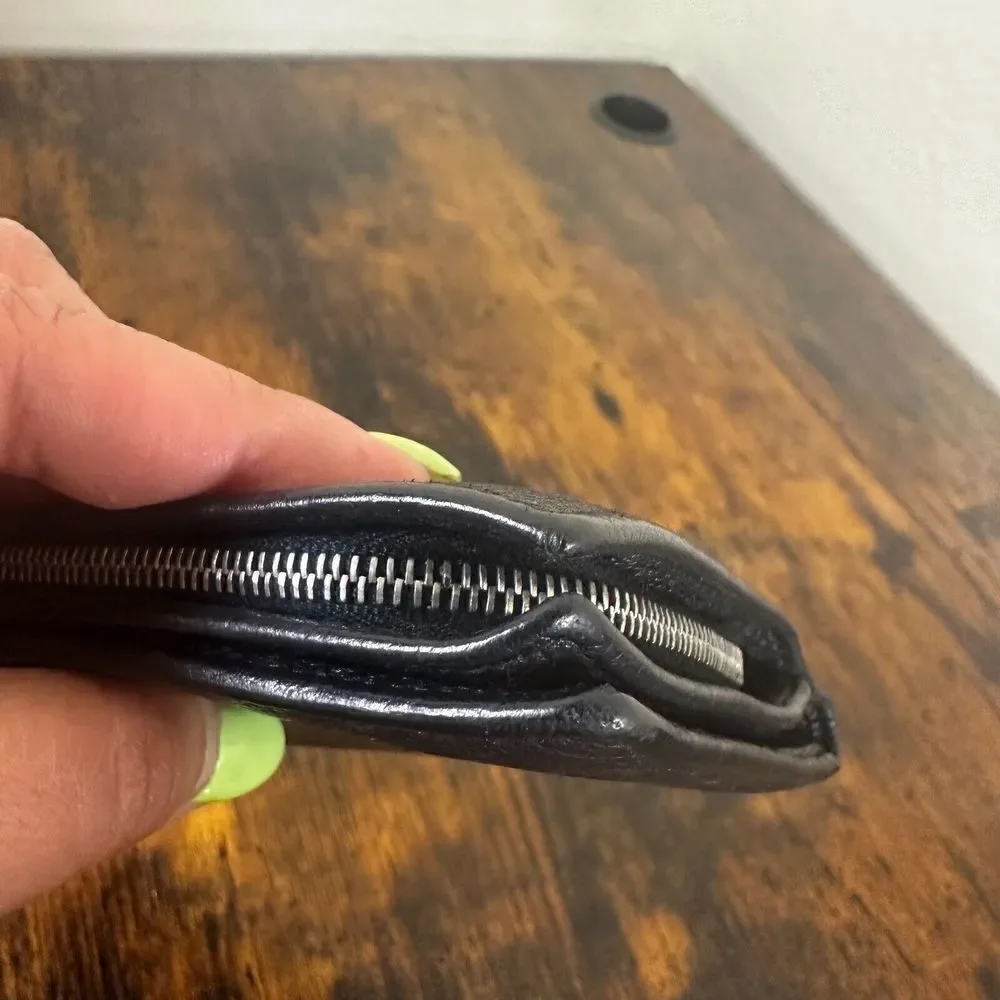 BVLGARI‎ B Zero Bifold Wallet Black Leather